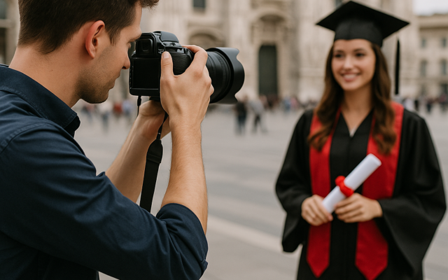 Videomaker Feste di Laurea Milano: Video Ricordo Professionale